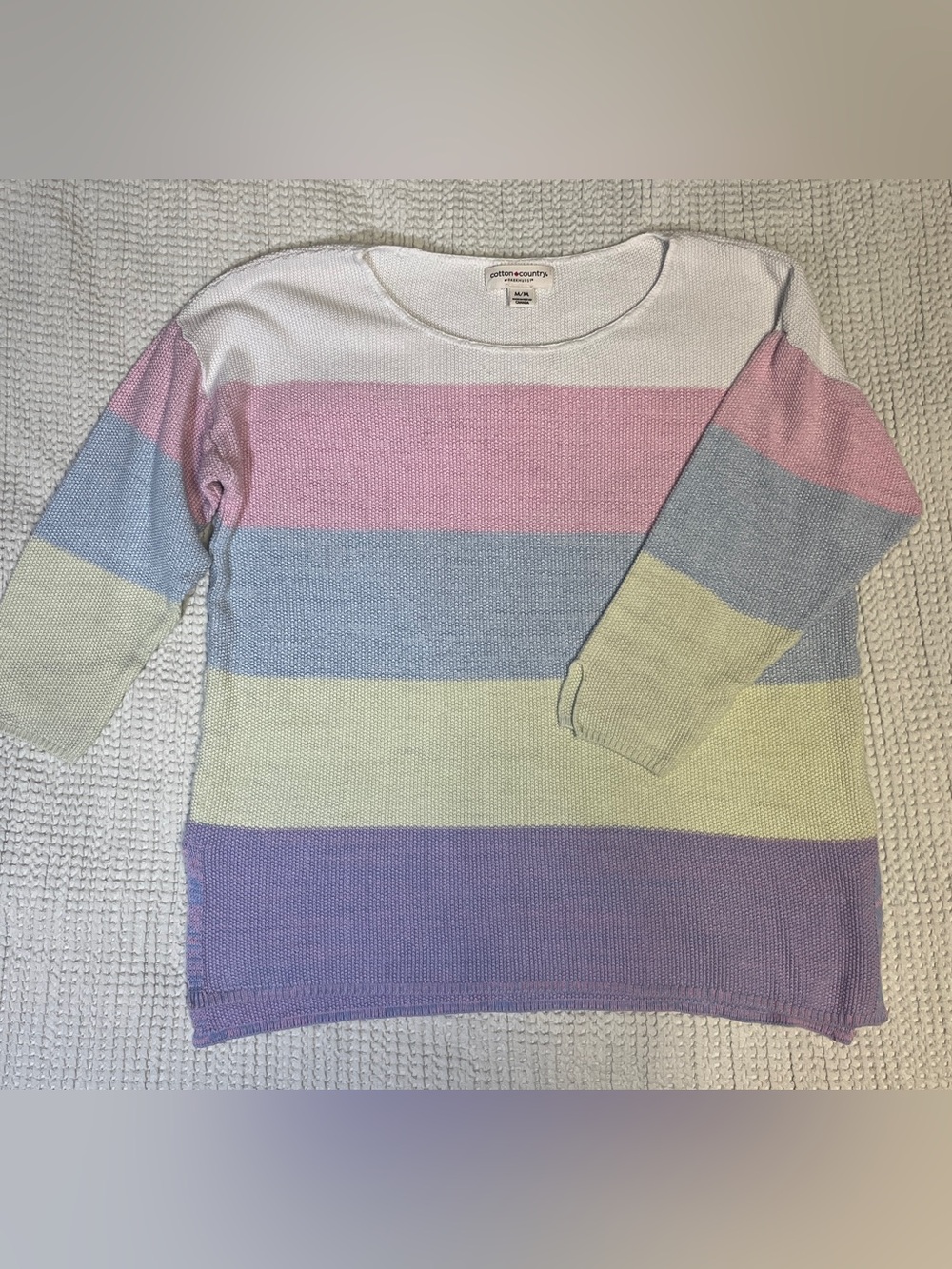 Cotton Country by Parkhurst women’s sweater size M